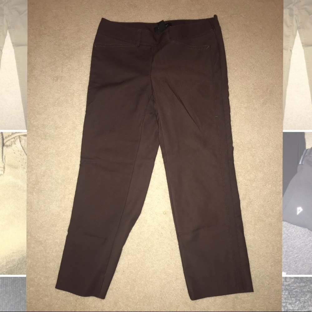 Comfort Stretch Slim Ankle Pants